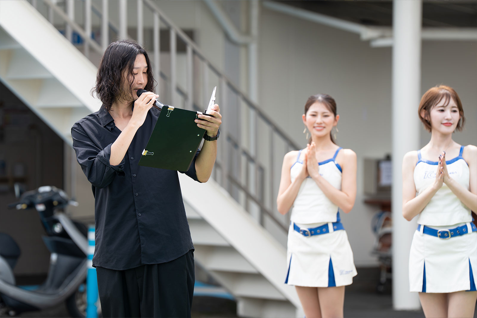 小松さんと表彰式